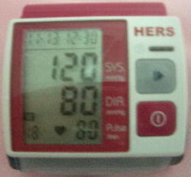 Blood Pressure Monitor Wrist Type Without Light